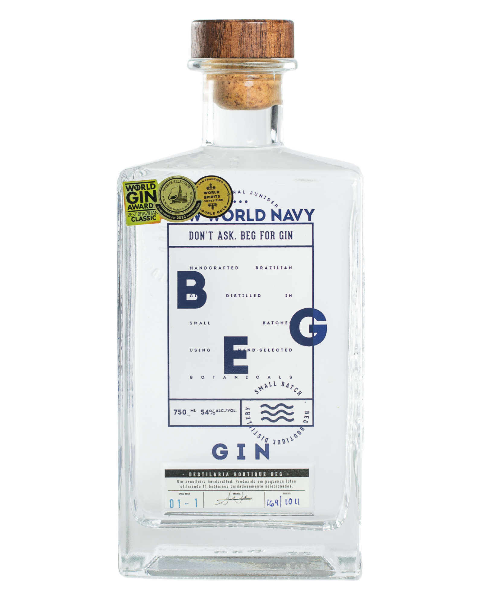 BEG New World Navy Gin – Mamashop Inc.