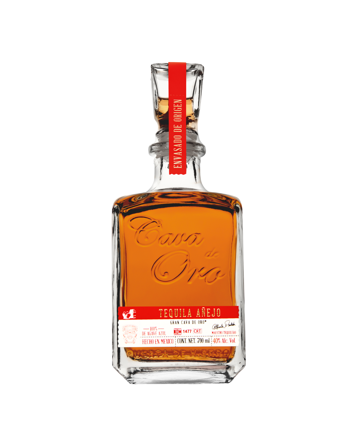 700 Cava de Oro Anejo Tequila bottle
