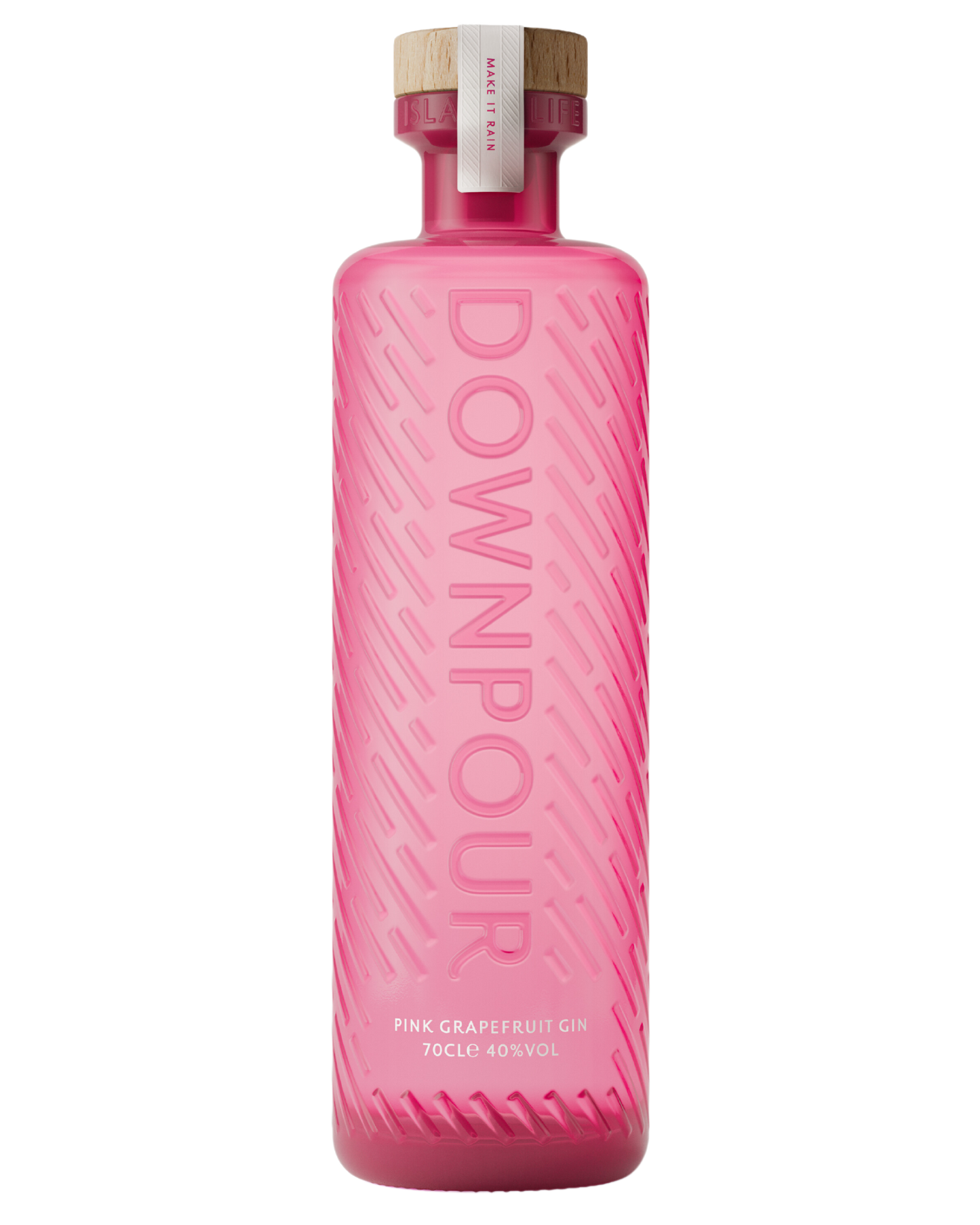 700ml Downpour Pink Grapefruit Gin Bottle