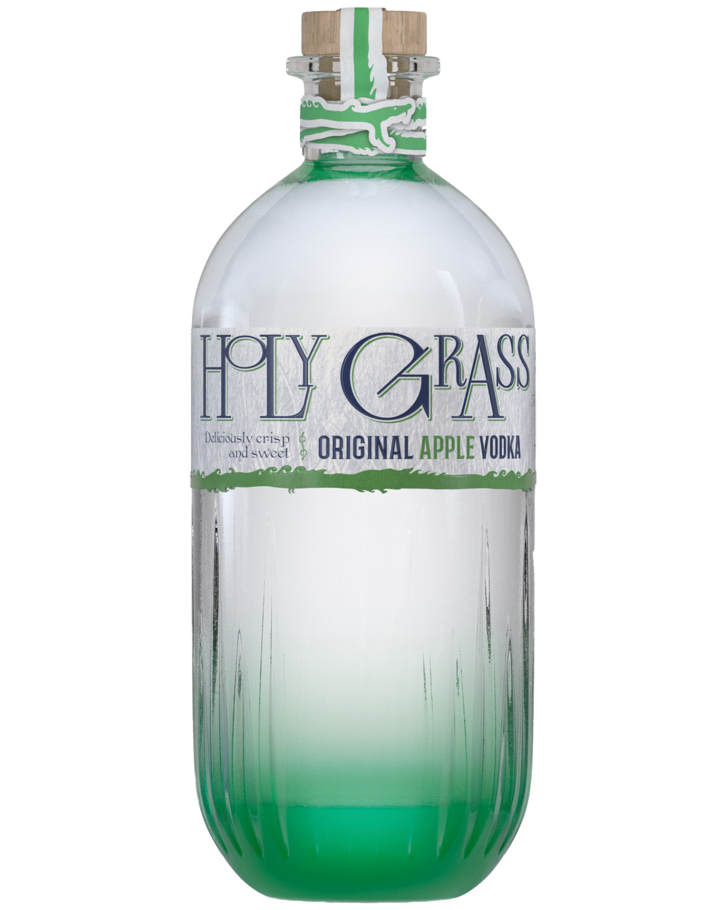 700ml Holy Grass Vodka Apple Edition bottle