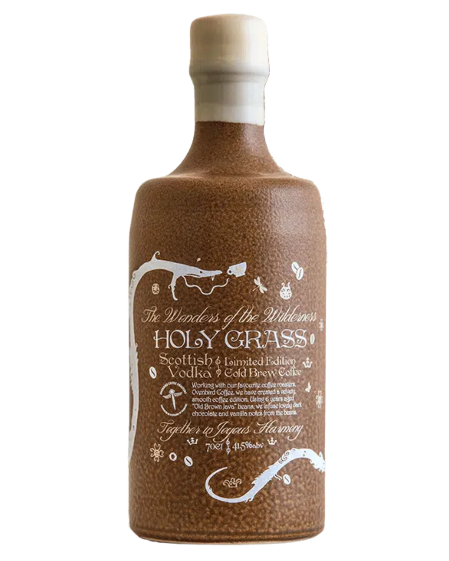 700ml Holy Grass Vodka Cold Brew Coffee Bottle