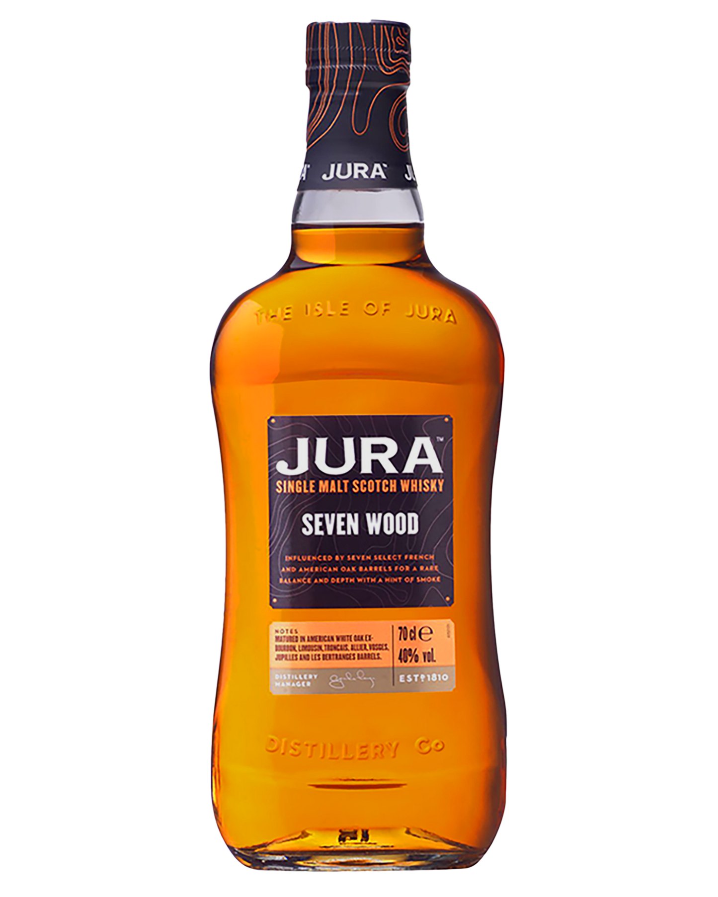 700ml Jura Seven Wood bottle