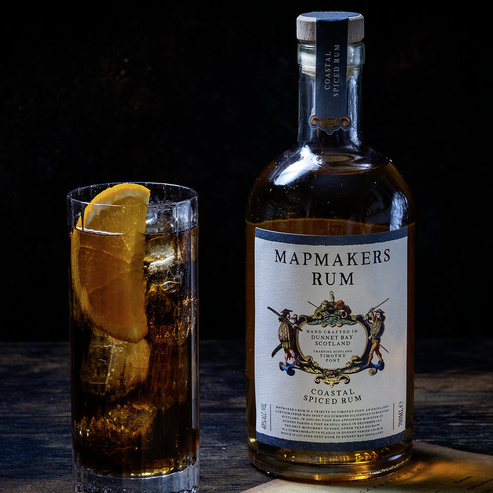 Mapmakers Rum Bottle