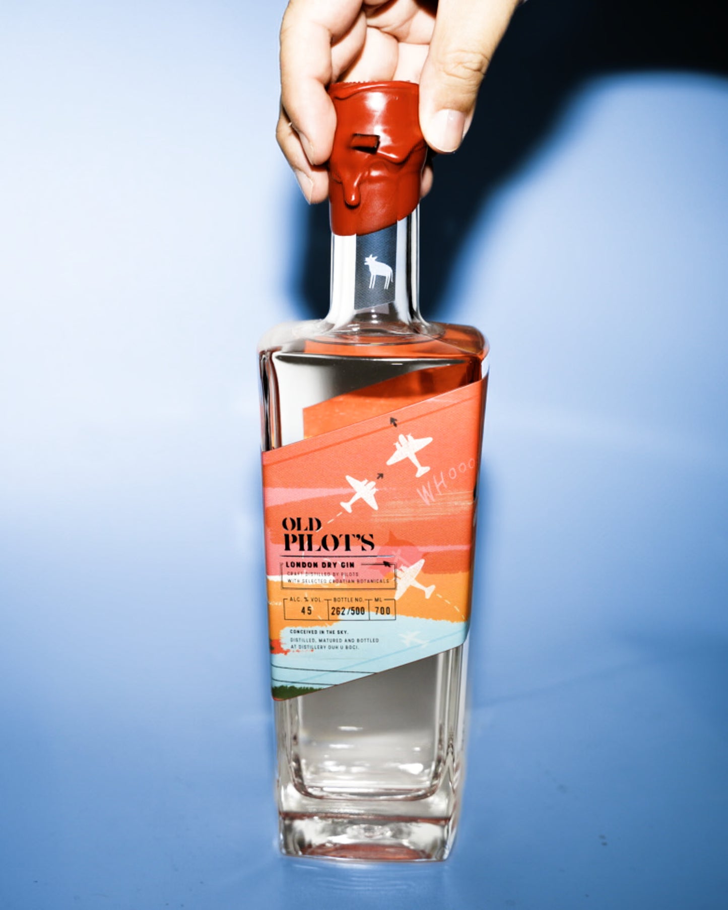 700ml Old Pilot's London Dry Gin Art Edition 2024 Bottle