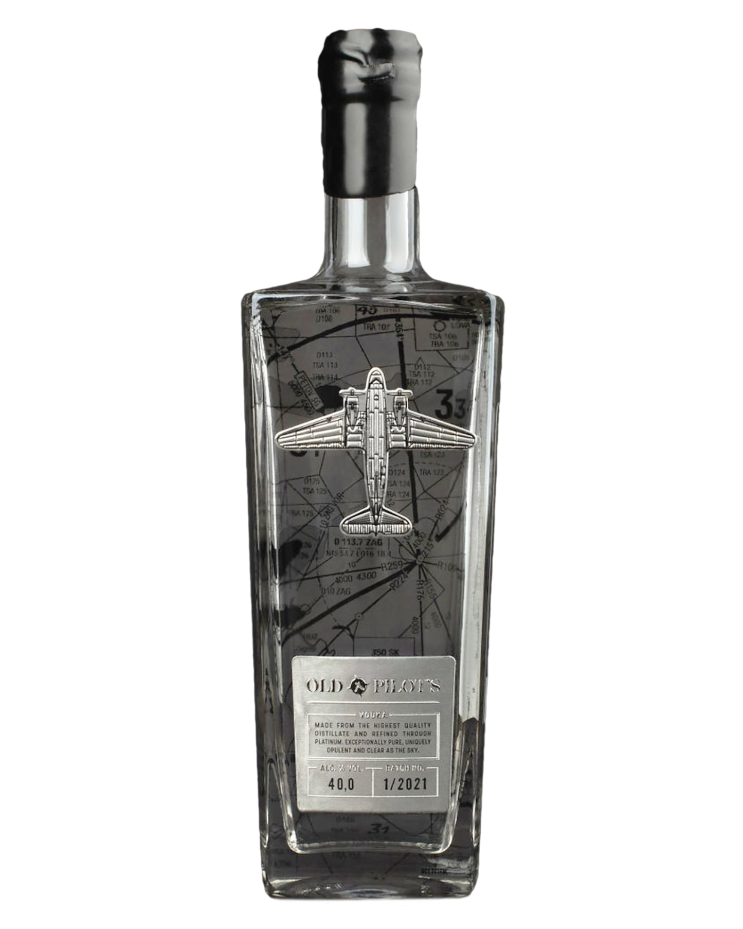 700ml Old Pilot's Vodka Bottle
