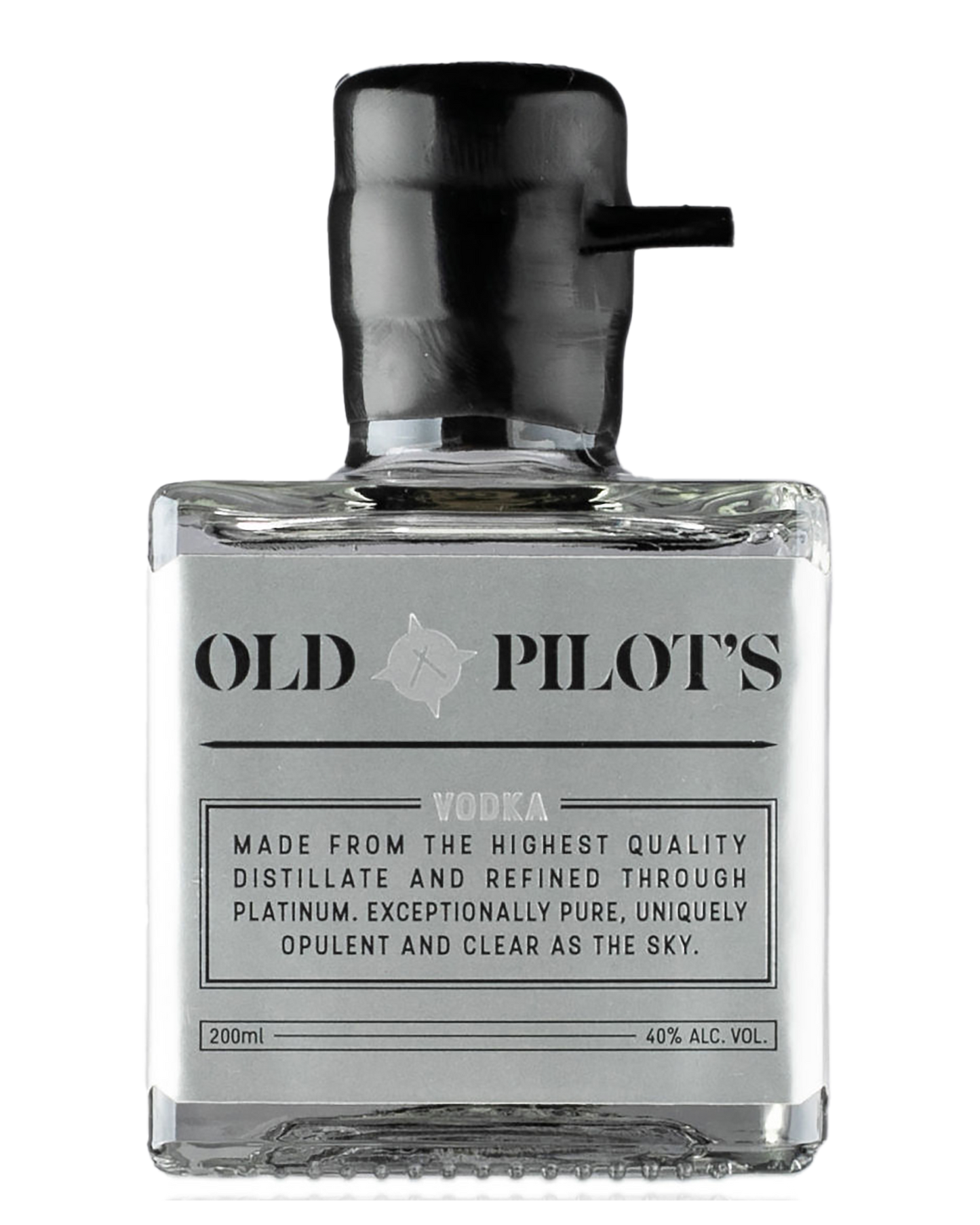 200ml Old Pilot's Vodka Bottle