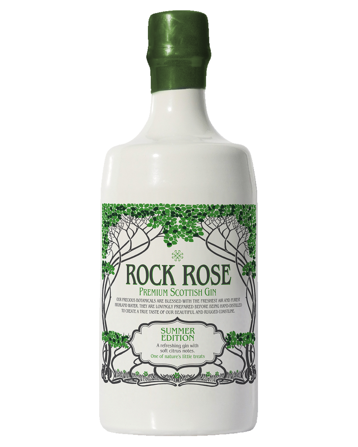 700ml Rock Rose Gin Summer Edition bottle