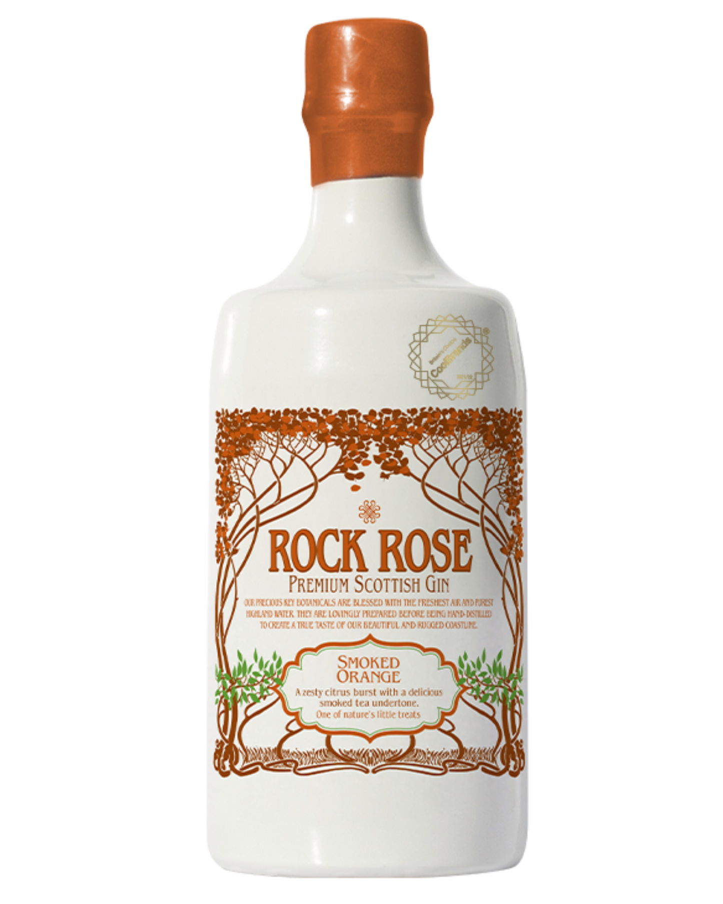 700ml Rock Rose Smoked Orange Gin Bottle