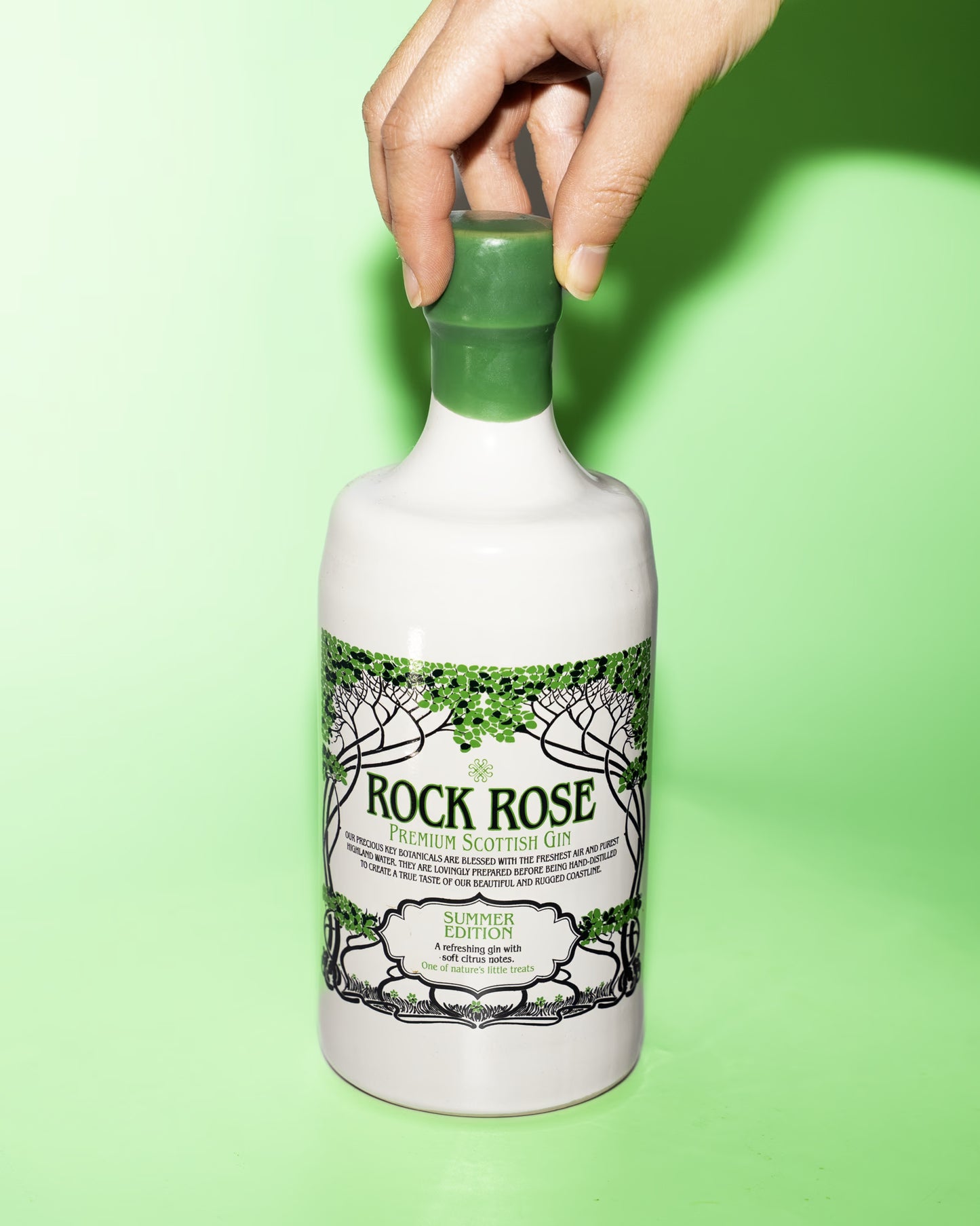 700ml Rock Rose Summer Edition Gin Bottle