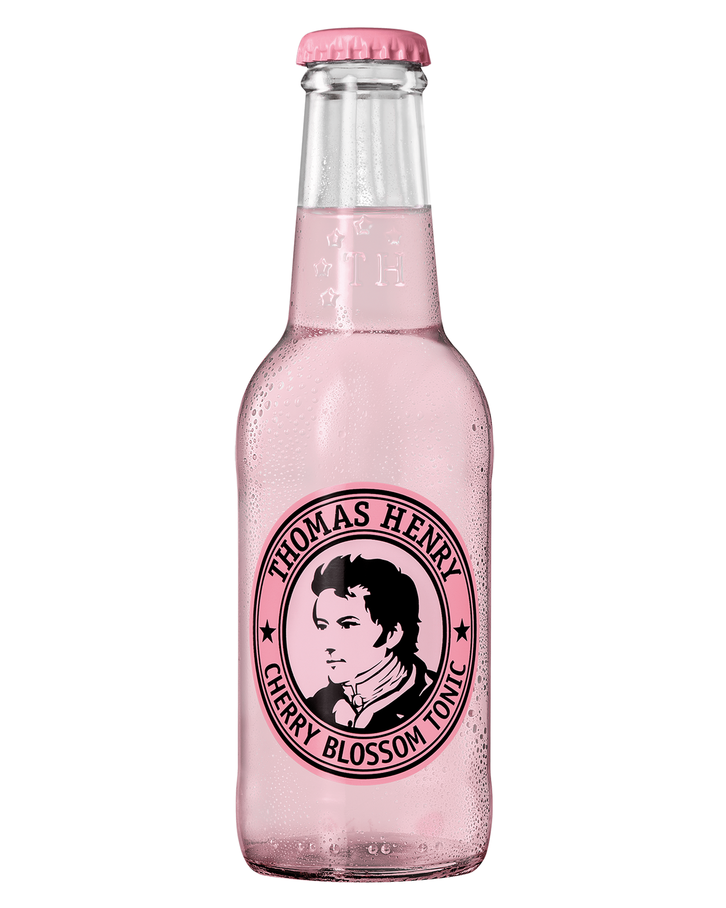 200ml Thomas Henry Cherry Blossom Tonic bottle